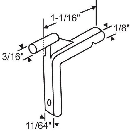 Strybuc Corner Key Die Cast 46-142